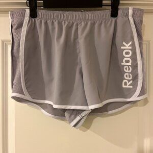 Gray Reebok Athletic Shorts